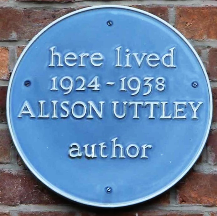 Alison Uttley (1884-1938) Blue Plaque