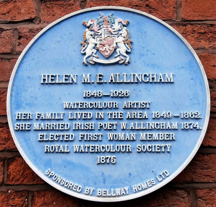 Helen Allingham (1848 -1926) Blue Plaque