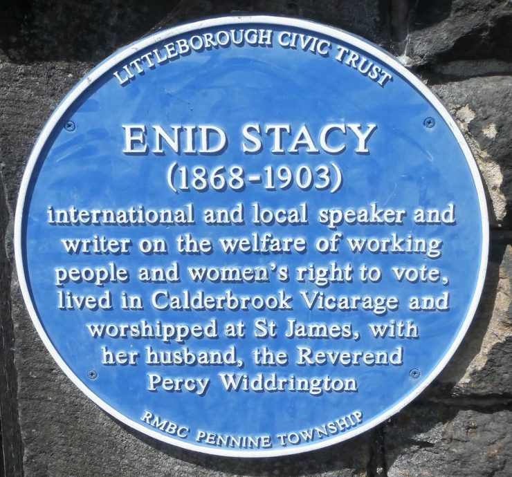 Enid Stacy (1868 - 1903) Blue Plaque