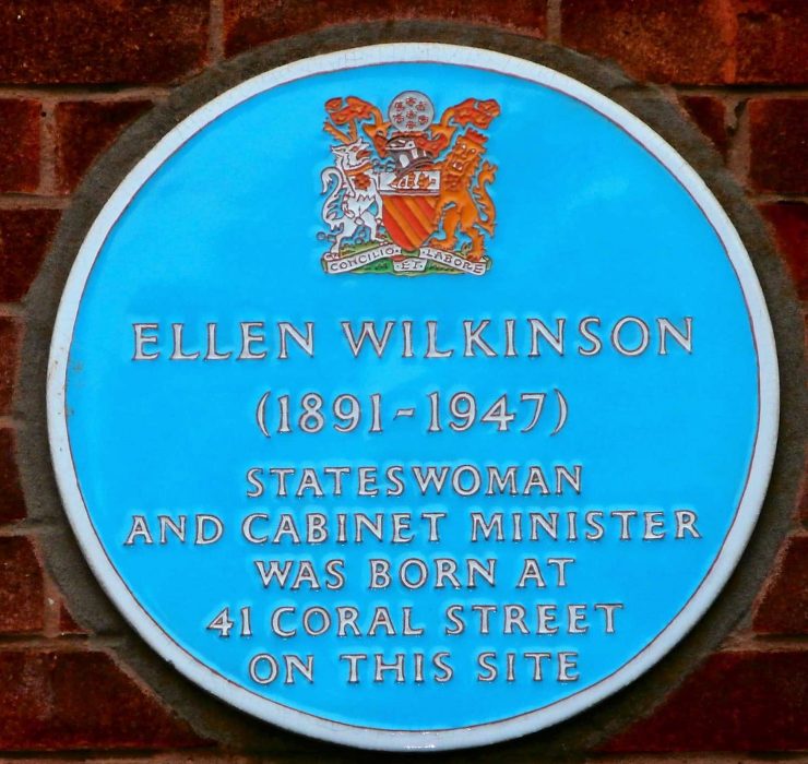 Ellen Wilkinson (1891-1947) Blue Plaque